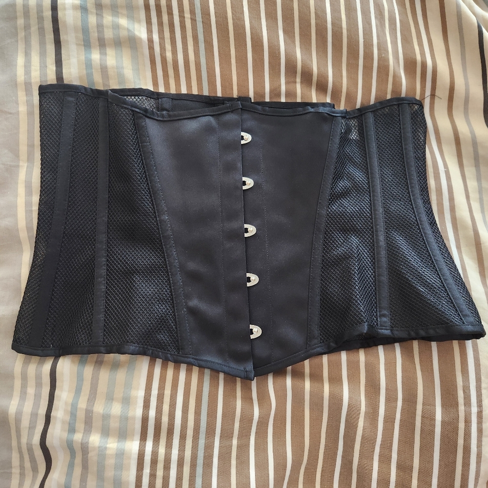 Black Corset Waist Trainer